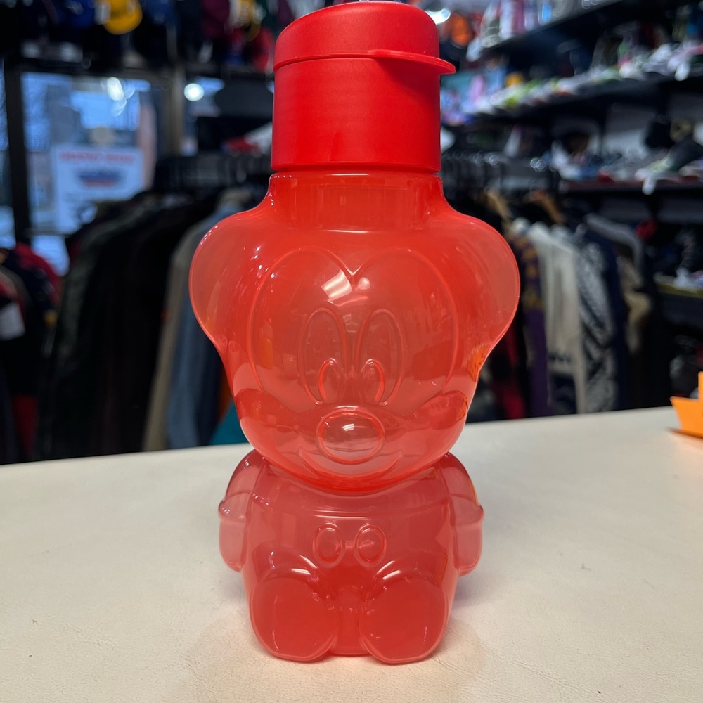 Tupperware Red Bear-Shaped Kids Toy